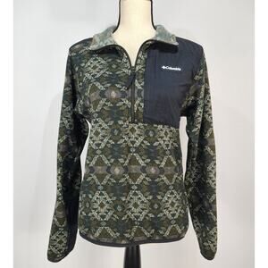 Columbia Men's Sweater Southwest Weather 1/2 Zip Fleece S